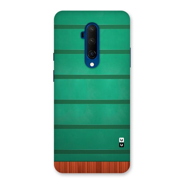 Green Wood Stripes Back Case for OnePlus 7T Pro