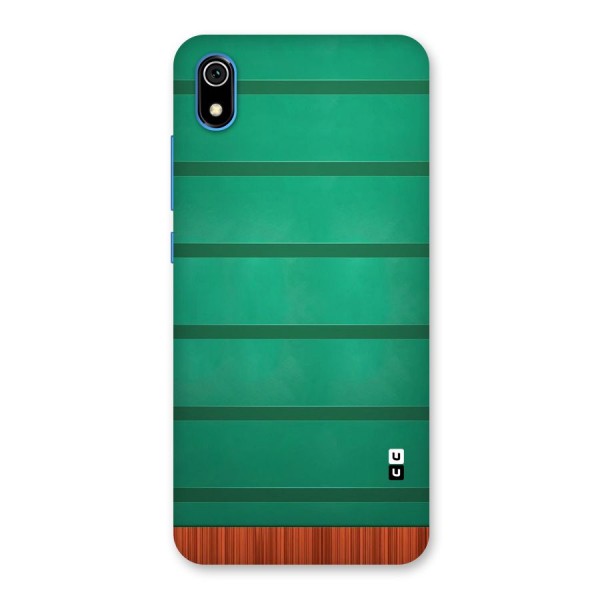 Green Wood Stripes Back Case for Redmi 7A