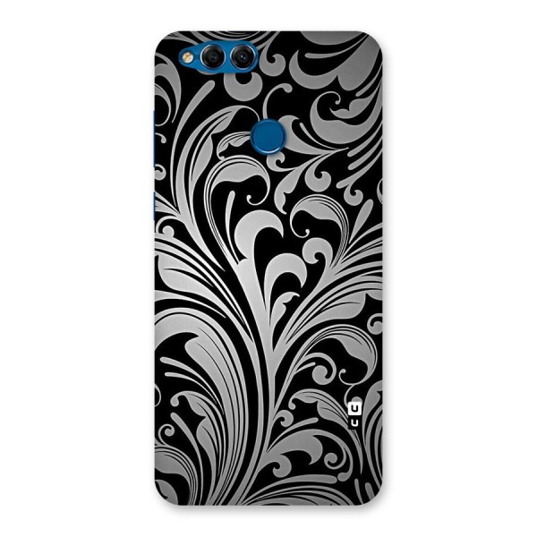 Grey Beauty Pattern Back Case for Honor 7X
