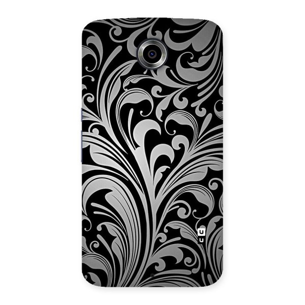 Grey Beauty Pattern Back Case for Nexsus 6