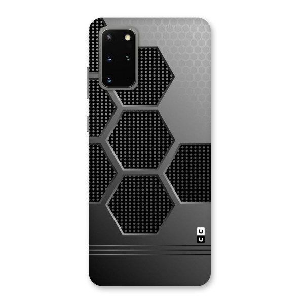 Grey Black Hexa Back Case for Galaxy S20 Plus