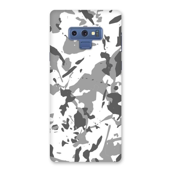 Grey Camouflage Army Back Case for Galaxy Note 9