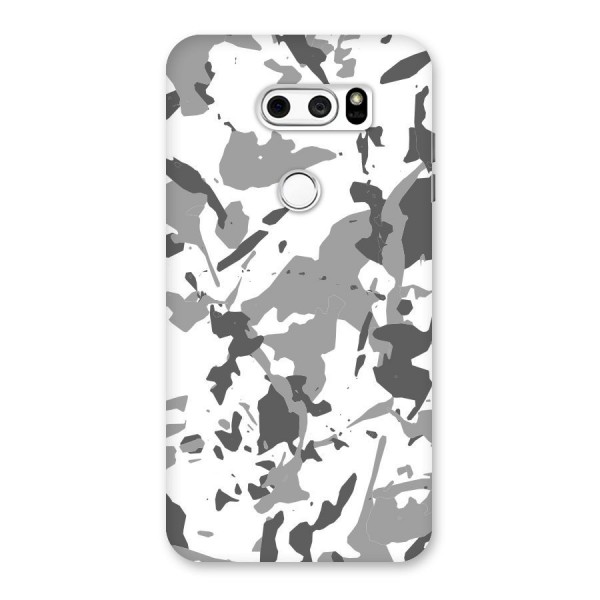 Grey Camouflage Army Back Case for LG V30