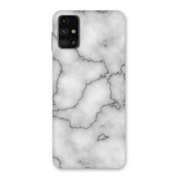Grey Marble Back Case for Galaxy M31s