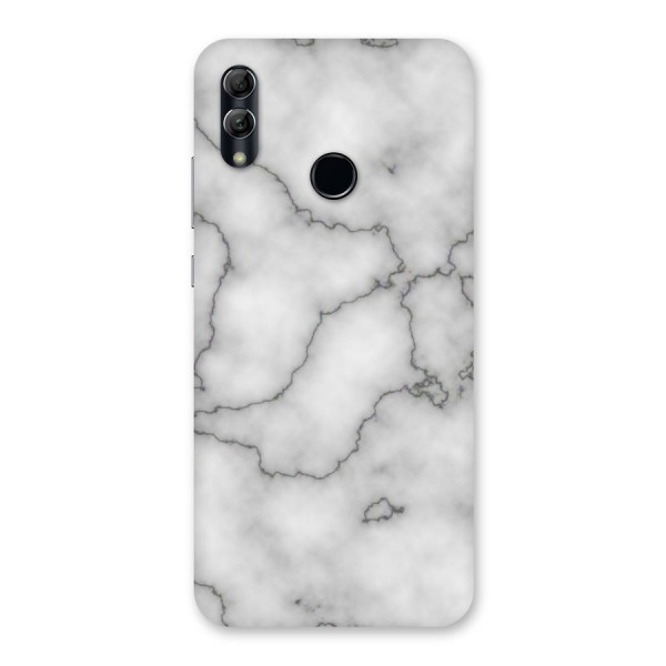 Grey Marble Back Case for Honor 10 Lite