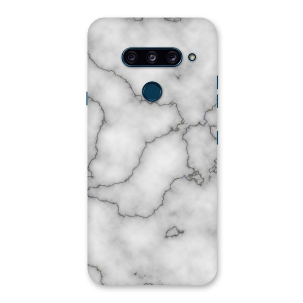 Grey Marble Back Case for LG  V40 ThinQ