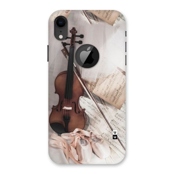 Guitar And Co Back Case for iPhone XR Logo Cut