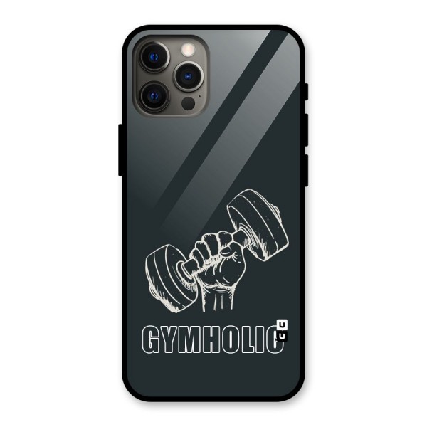 Gymholic Design Glass Back Case for iPhone 12 Pro Max