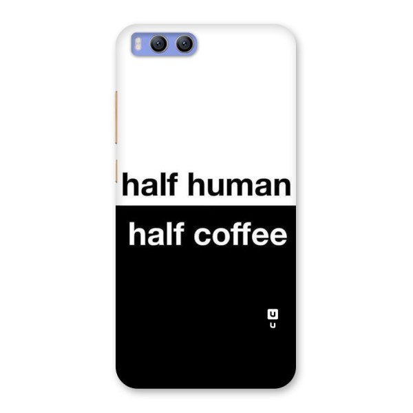 Half Human Half Coffee Back Case for Xiaomi Mi 6