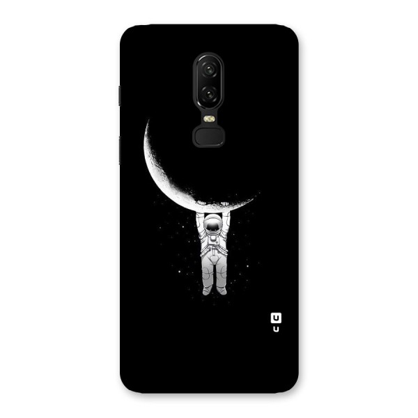 Hanging Astronaut Back Case for OnePlus 6