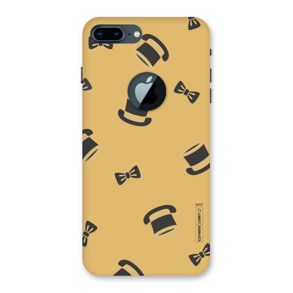 Hat and Bow Tie Back Case for iPhone 7 Plus Logo Cut