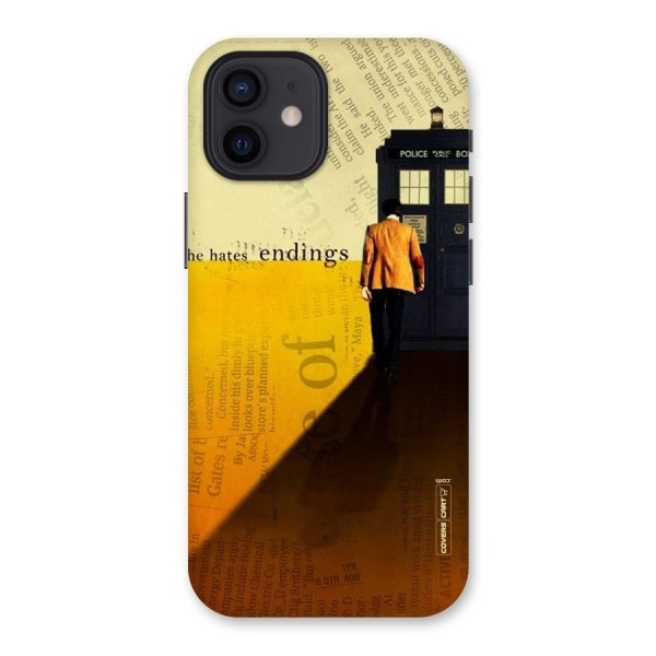 Hates Endings Back Case for iPhone 12
