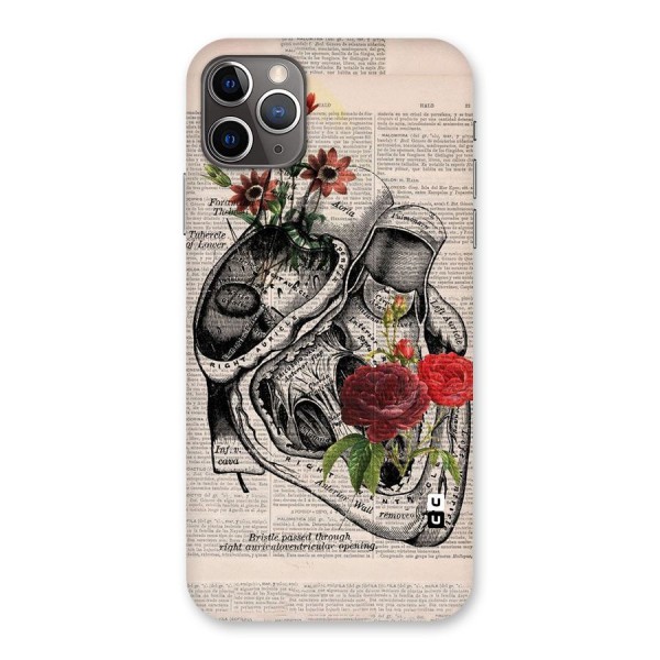 Heart Newspaper Back Case for iPhone 11 Pro Max