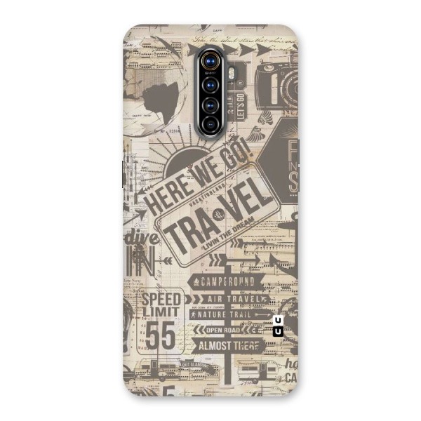 Here We Travel Back Case for Realme X2 Pro
