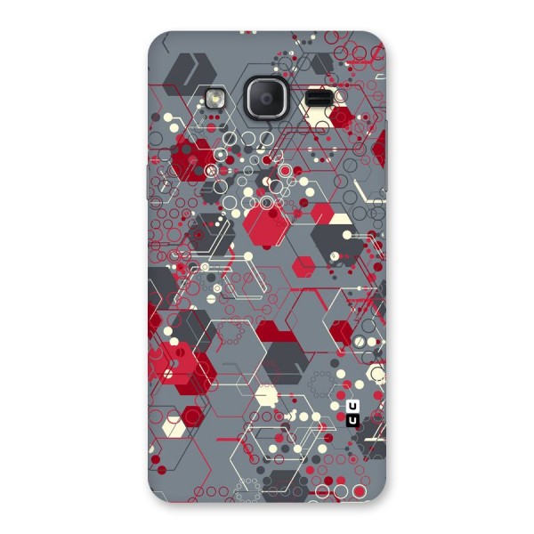 Hexagons Pattern Back Case for Galaxy On7 2015