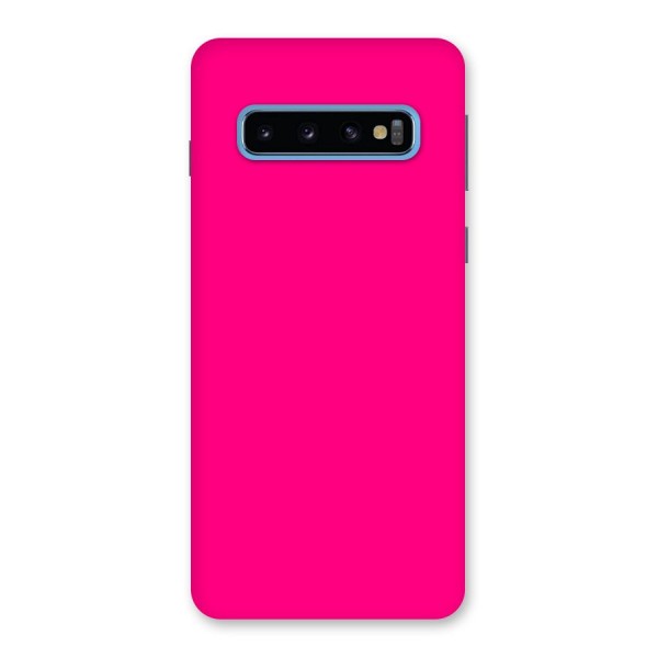 Hot Pink Back Case for Galaxy S10
