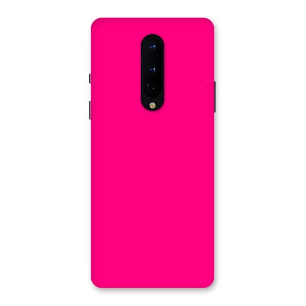 Hot Pink Back Case for OnePlus 8