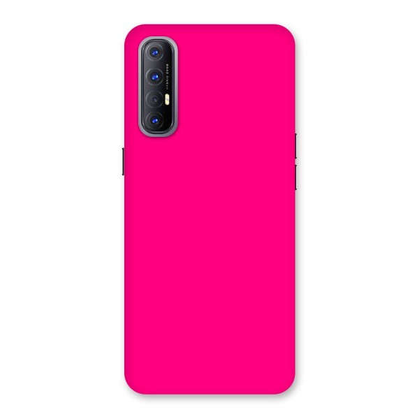 Hot Pink Back Case for Reno3 Pro