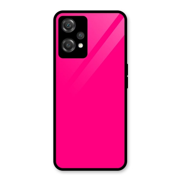 Hot Pink Glass Back Case for OnePlus Nord CE 2 Lite 5G