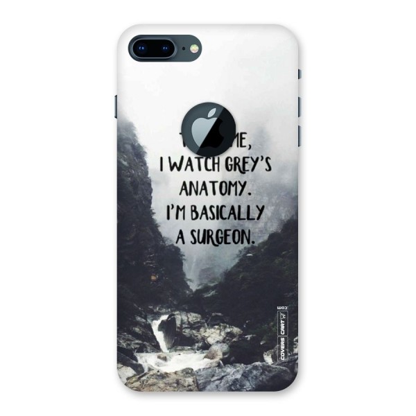 I Am A Surgeon Back Case for iPhone 7 Plus Logo Cut