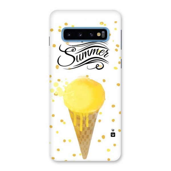 Ice Cream Summer Back Case for Galaxy S10