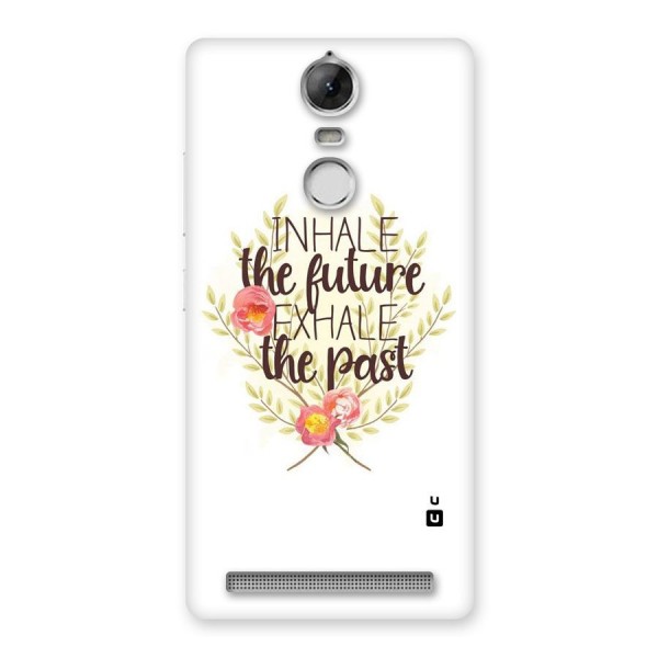 Inhale Future Back Case for Vibe K5 Note