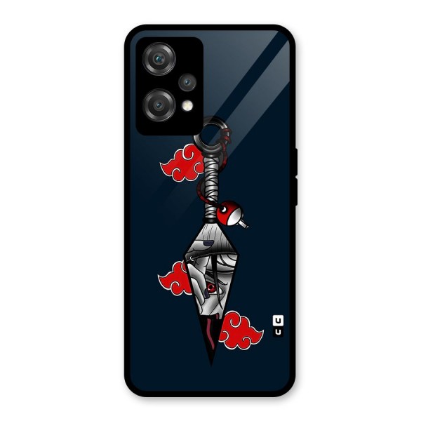 Itachi Kunai Naruto Glass Back Case for OnePlus Nord CE 2 Lite 5G