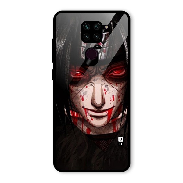 Itachi Uchiha Red Eyes Glass Back Case for Redmi Note 9