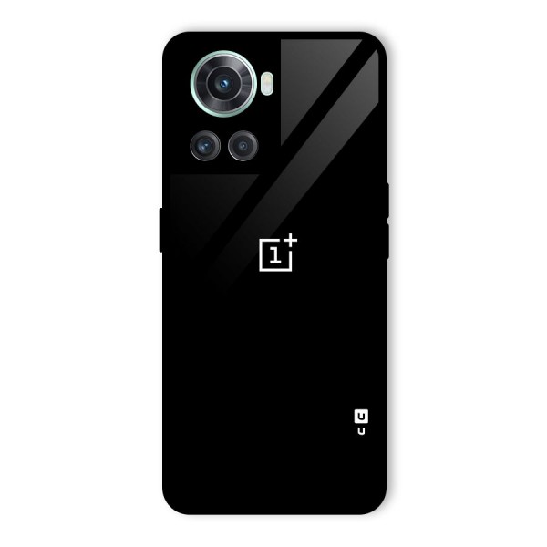 Jet Black OnePlus Special Glass Back Case for OnePlus 10R