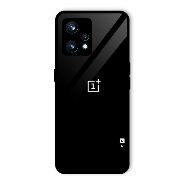 Jet Black OnePlus Special Glass Back Case for Realme 9 Pro Plus 5G