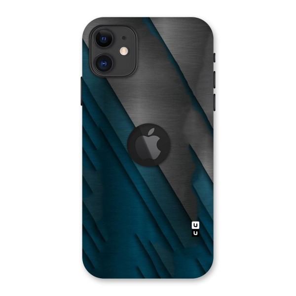 Just Lines Back Case for iPhone 11 Logo Cut