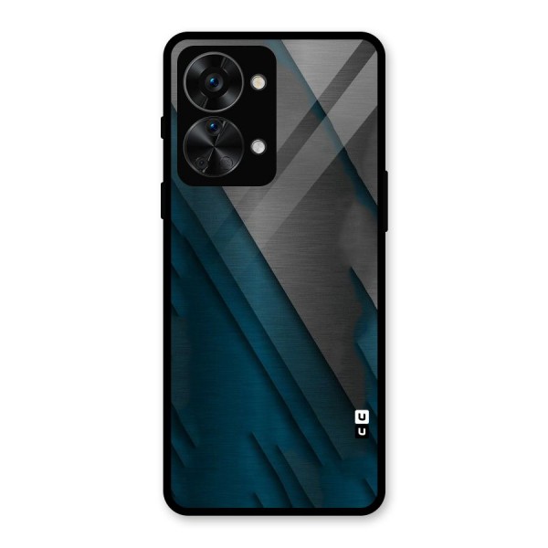 Just Lines Glass Back Case for OnePlus Nord 2T