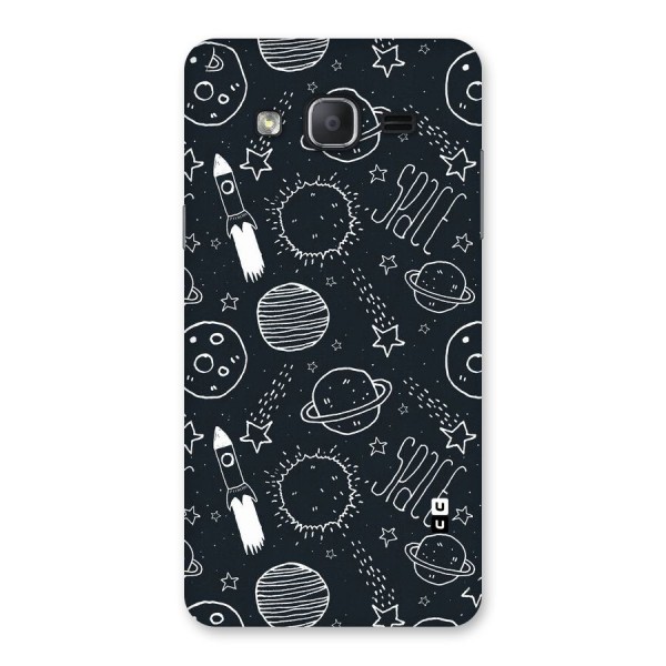 Just Space Things Back Case for Galaxy On7 2015