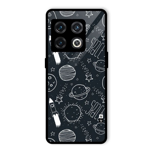 Just Space Things Glass Back Case for OnePlus 10 Pro 5G