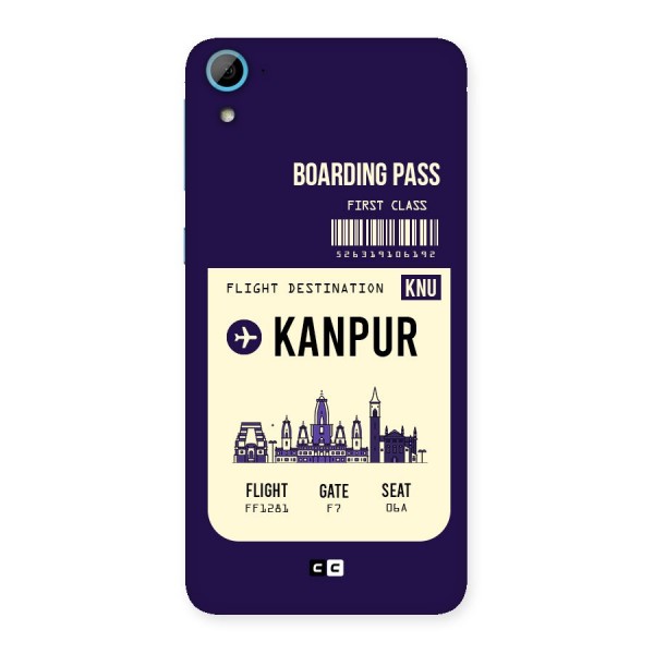 Kanpur Boarding Pass Back Case for HTC Desire 826