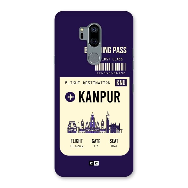 Kanpur Boarding Pass Back Case for LG G7