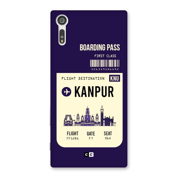 Kanpur Boarding Pass Back Case for Xperia XZ