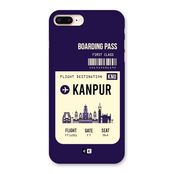 Kanpur Boarding Pass Back Case for iPhone 8 Plus