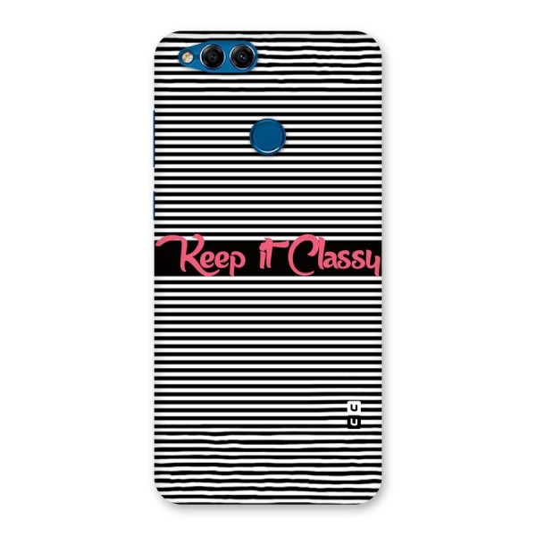 Keep It Classy Back Case for Honor 7X