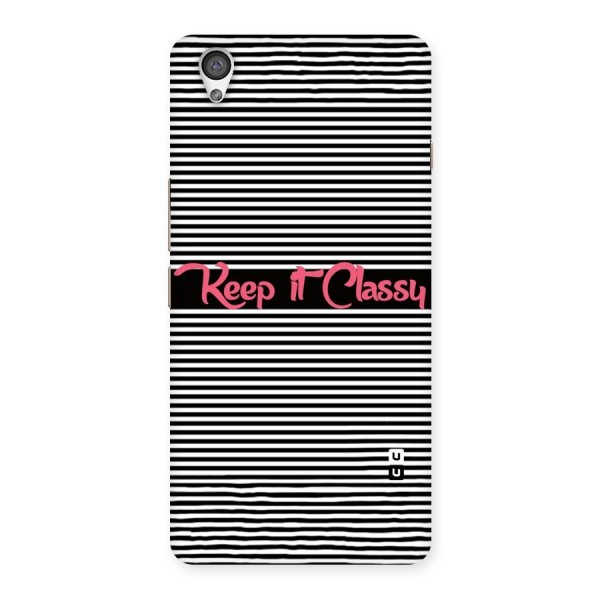 Keep It Classy Back Case for OnePlus X