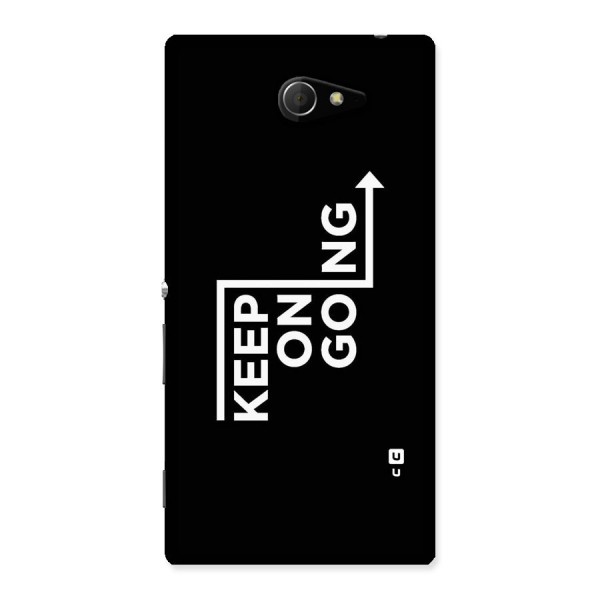 Keep On Going Back Case for Sony Xperia M2