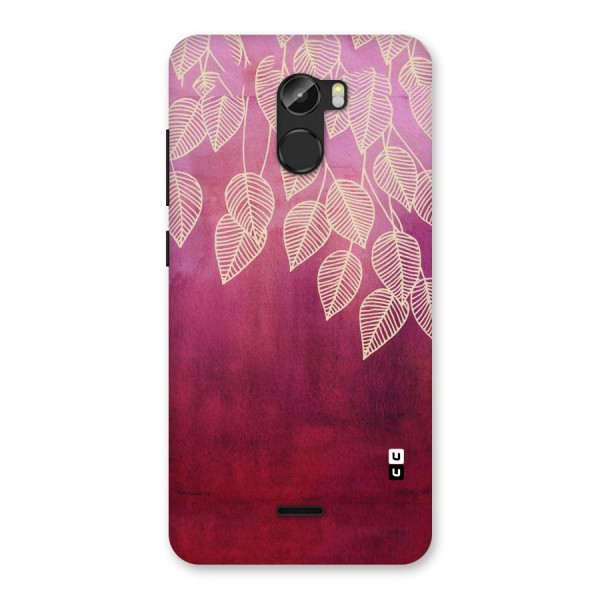 Leafy Outline Back Case for Gionee X1