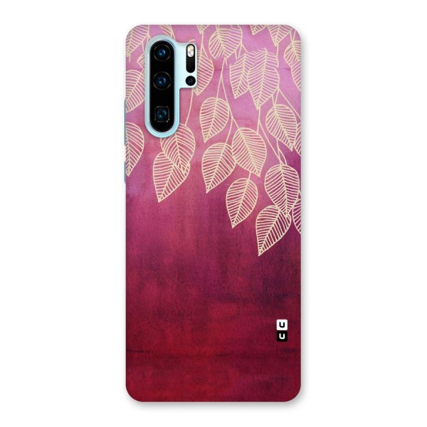 Leafy Outline Back Case for Huawei P30 Pro