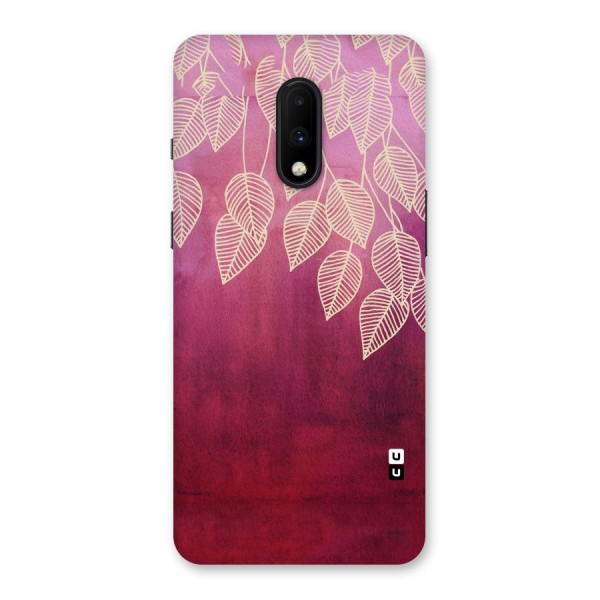Leafy Outline Back Case for OnePlus 7