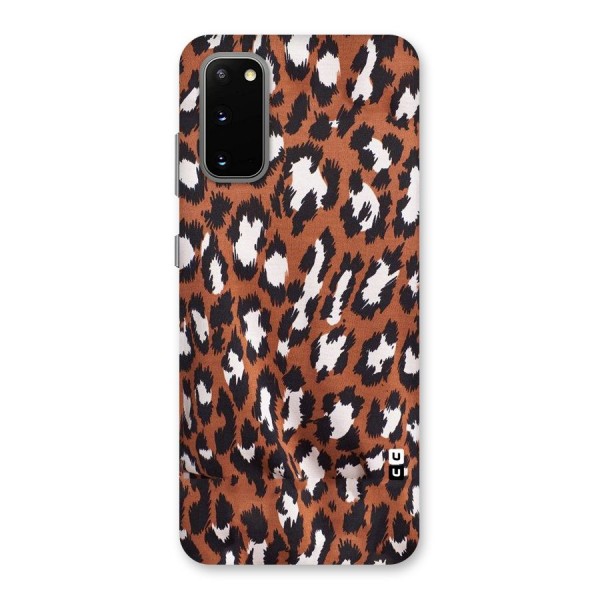 Leapord Design Back Case for Galaxy S20