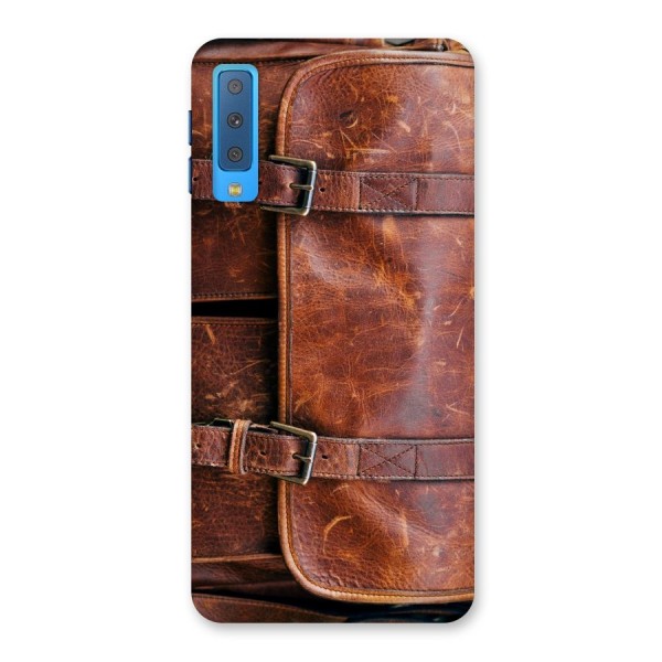 Bag Design (Printed) Back Case for Galaxy A7 (2018)
