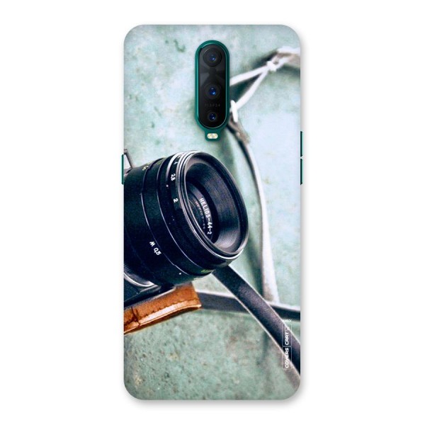Leather Camera Lens Back Case for Oppo R17 Pro
