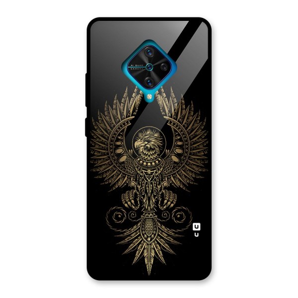 Legendary Phoenix Glass Back Case for Vivo S1 Pro