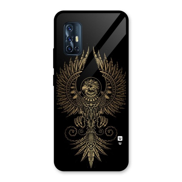 Legendary Phoenix Glass Back Case for Vivo V17