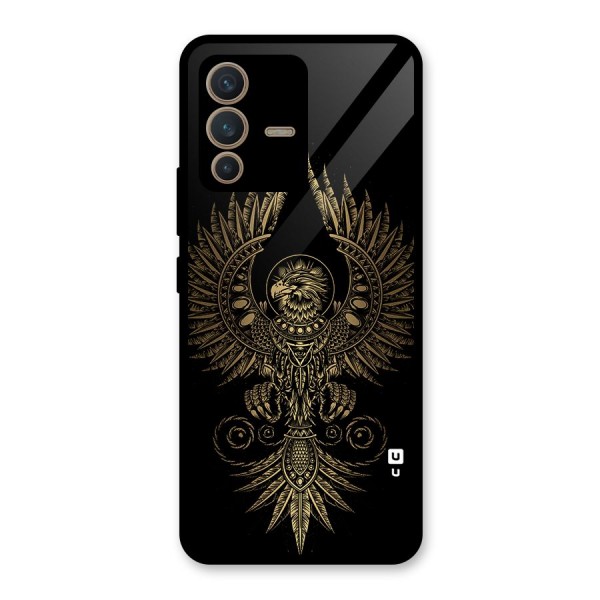 Legendary Phoenix Glass Back Case for Vivo V23 5G